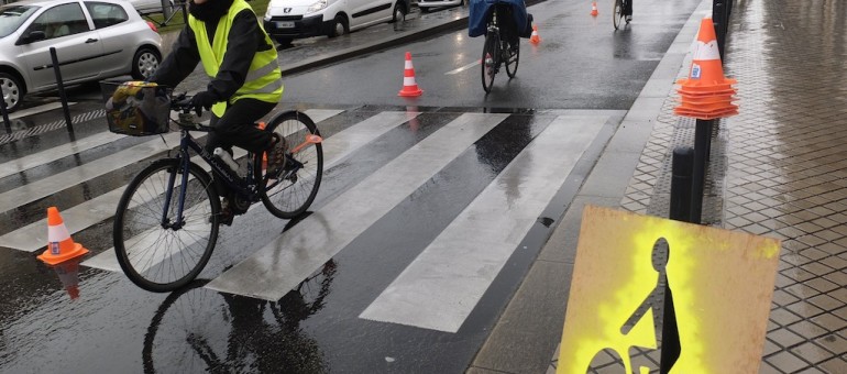 Le réseau express vélo, REV loin de la réalité à Bordeaux