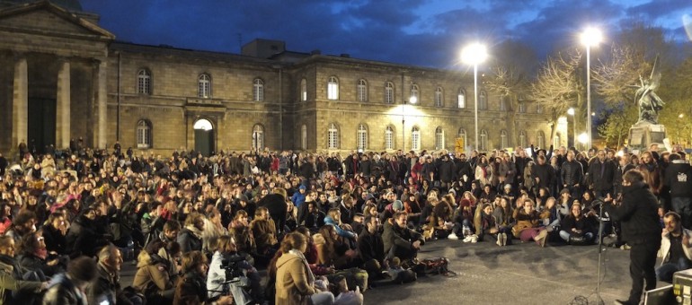 Nuit Debout Bordeaux attaque son marathon