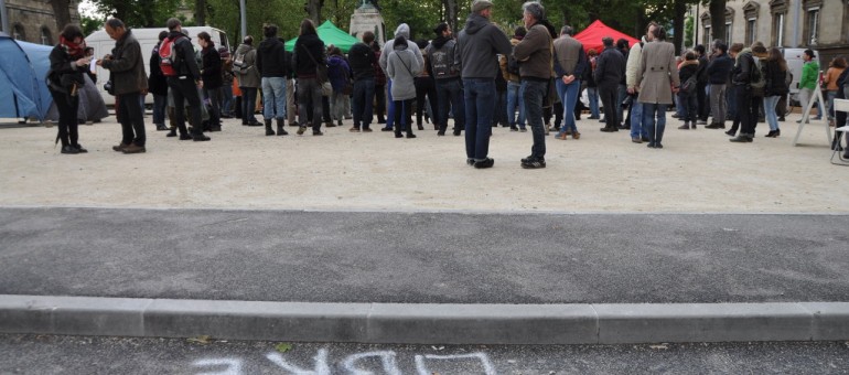 Nuit Debout Bordeaux déclare hors-tafta la place de la République
