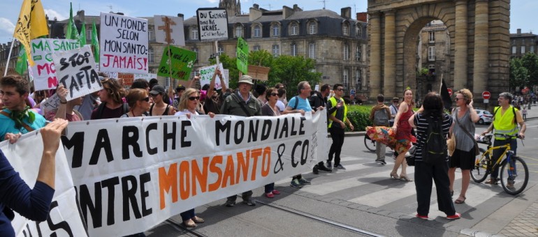 2000 Bordelais marchent contre Monsanto