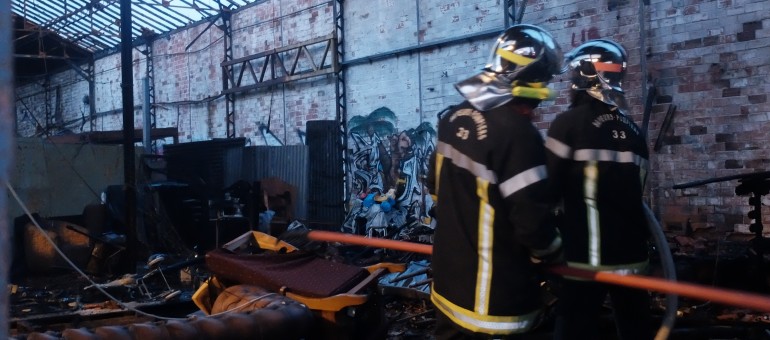 Incendie au squat bordelais des Sahraouis