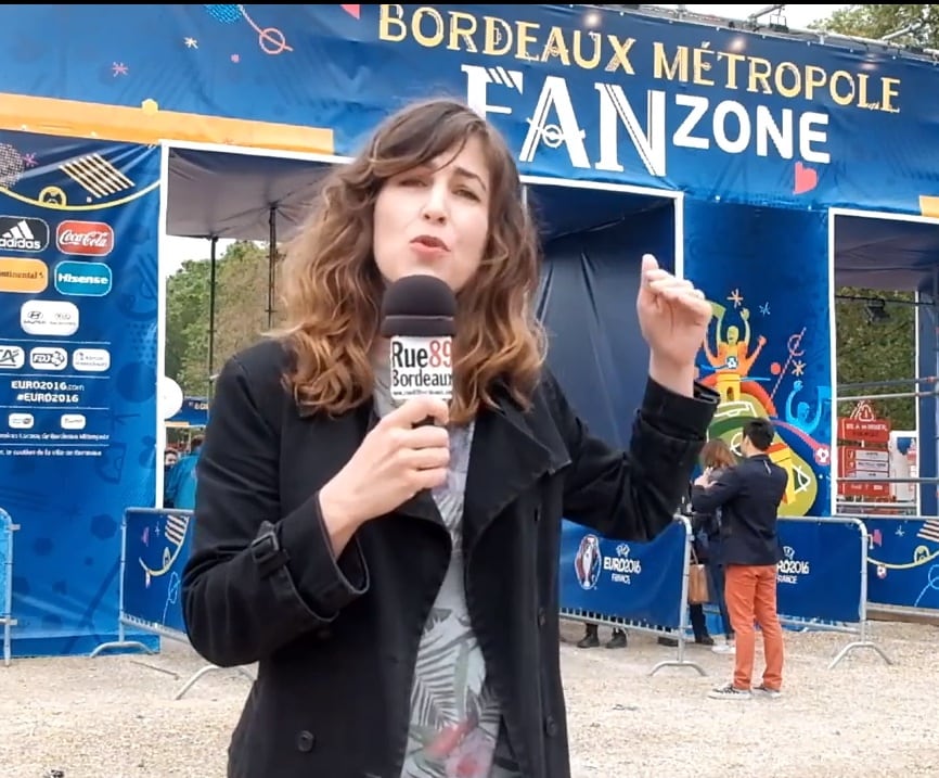 En direct-live de Rue89 Bordeaux, épisode 1 :  la Fan Zone