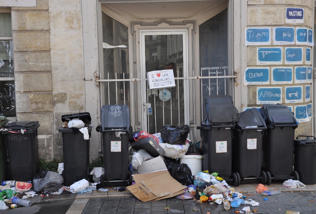 Les revendications des éboueurs de Bordeaux Métropole à la poubelle ?