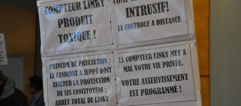 Opposé au compteur Linky, un village finit au tribunal de Bordeaux