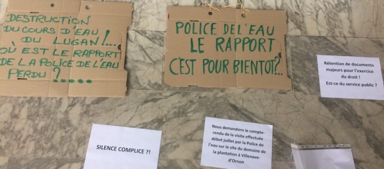 Les opposants au golf de Villenave réclament le rapport de la Police de l’eau