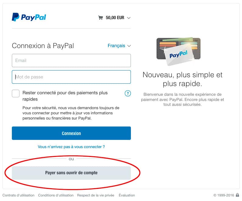 Comment payer par PayPal sans carte bancaire ? South Wold Organ