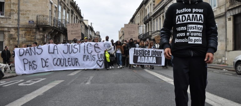 500 personnes marchent contre les violences policières à Bordeaux