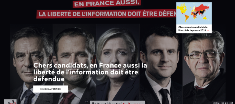 Liberté, égalité, informés : la presse interpelle les candidats à la Présidentielle