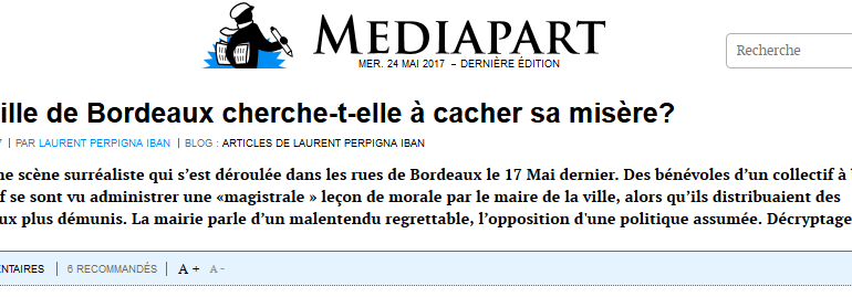 Contraint de s’excuser, Alain Juppé se gamelle sur une maraude