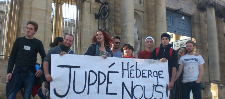 Un appel à la solidarité lancé pour les étudiant.e.s SDF