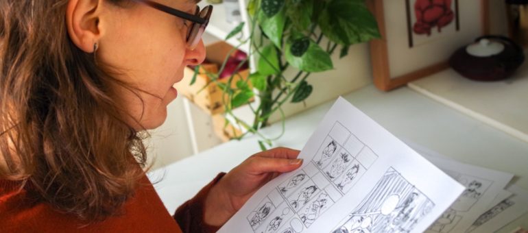 Nouveau visage de la BD, Marion Duclos donne des traits aux exilés