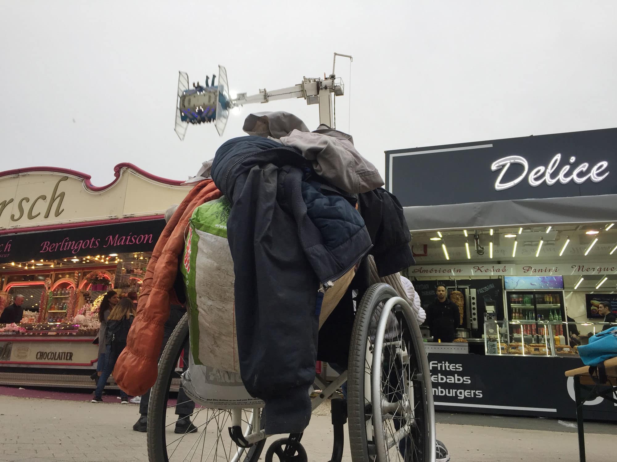 Je suis SDF, en fauteuil roulant, je veux bouger et vivre