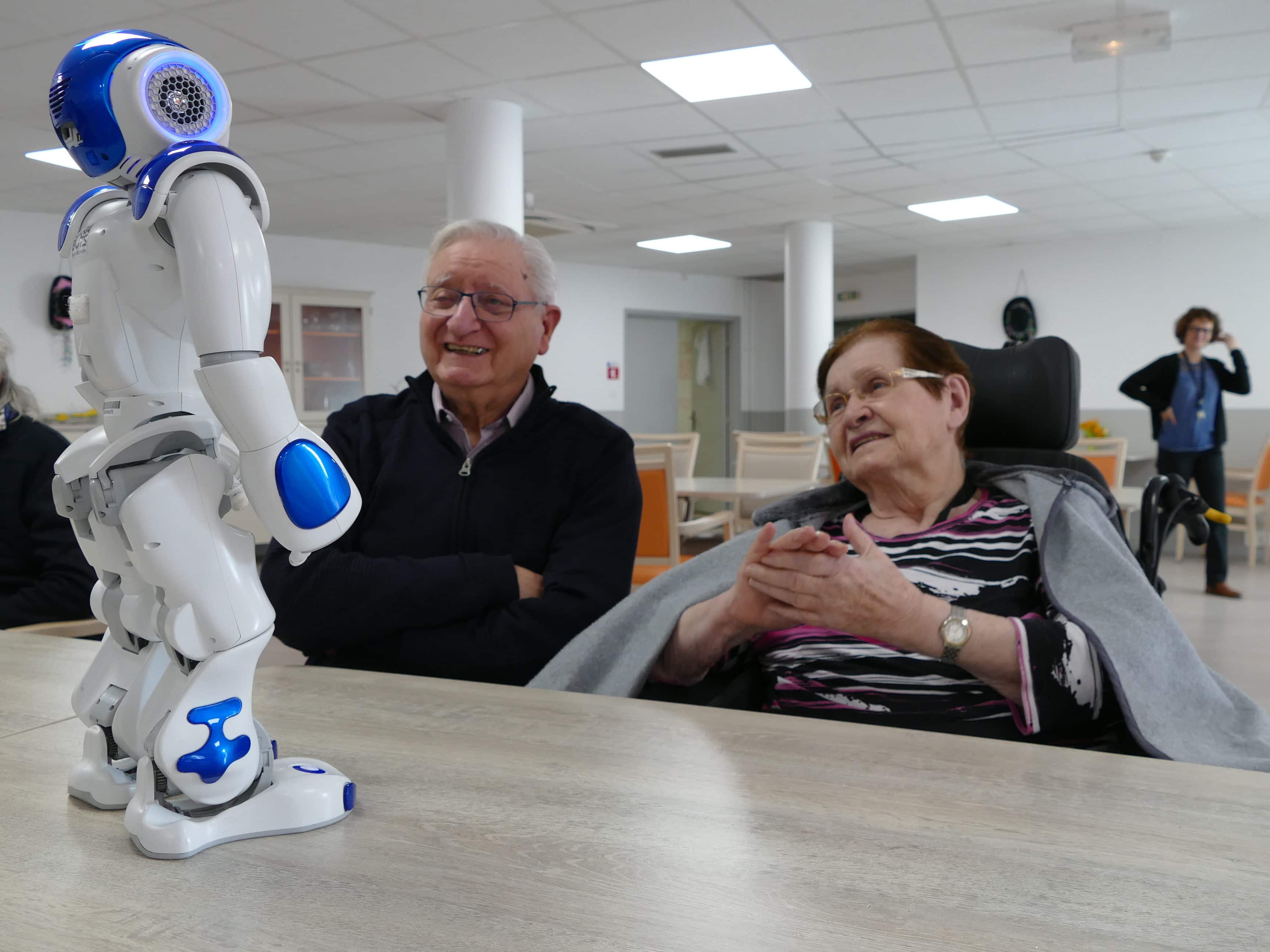 Les robots arrivent en maison de retraite à Bordeaux
