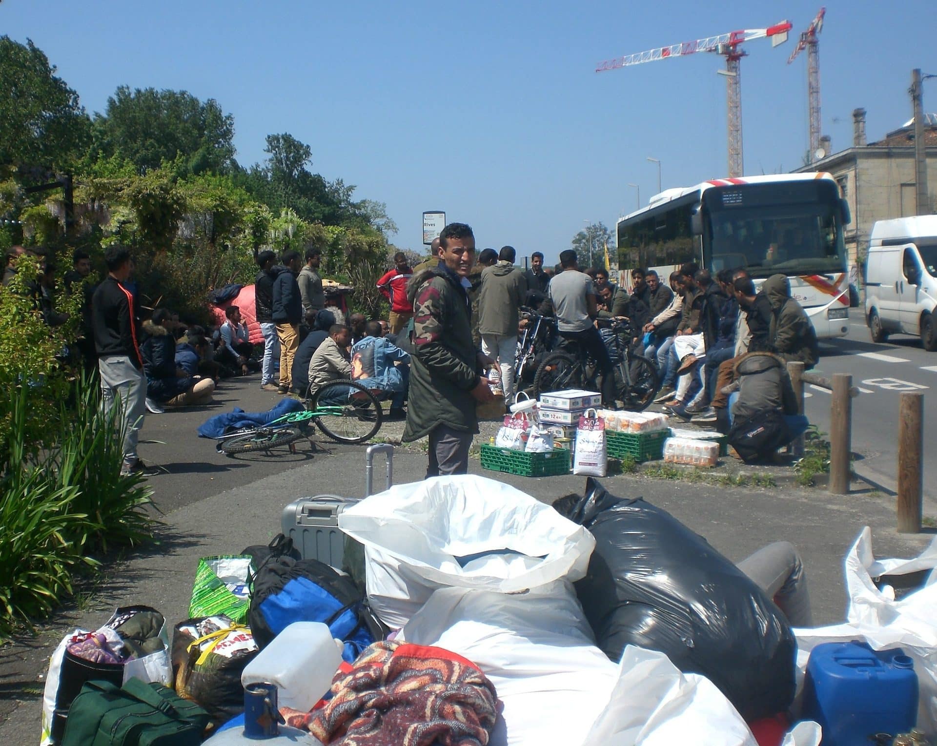Énième « expulsion sans solution » des réfugiés sahraouis à Bordeaux