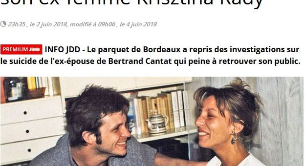 La Justice Relance L Enquete Sur La Mort De L Ex Femme De Bertrand Cantat