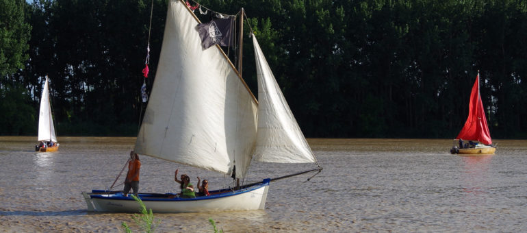 Week-end bateaux, entre deux expos, dans l’Entre-deux-Mers