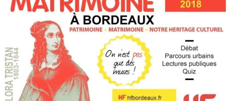 Journées du Matrimoine à Bordeaux : dans le pas de celles qui ont fait l’Histoire