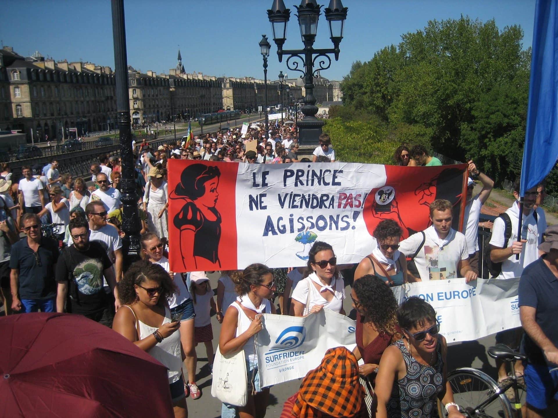 Entre 4000 et 10000 personnes ont marché pour le climat à Bordeaux