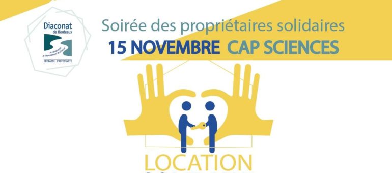 15 novembre : Soirée des propriétaires solidaires