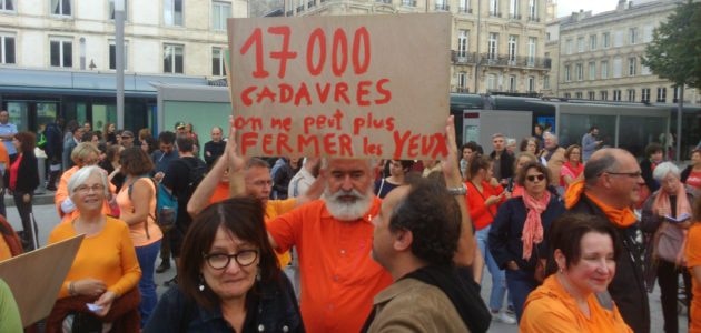 Plus de 700 personnes à Bordeaux pour l’Aquarius et SOS Méditerranée