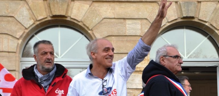 Philippe Poutou candidat pour Bordeaux en Luttes