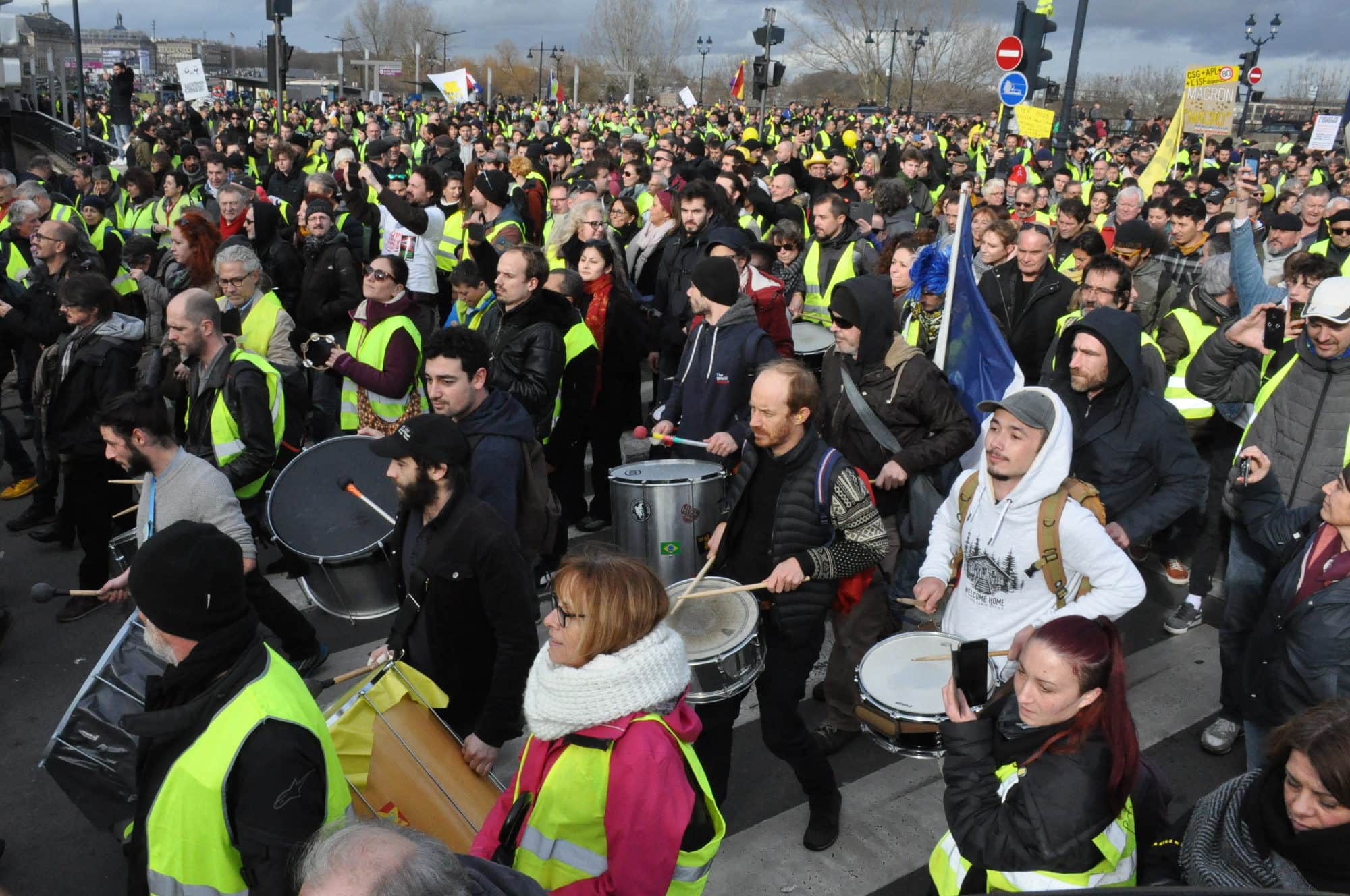 « On a déjà gagné » : une semaine d’actions des Gilets jaunes à Bordeaux