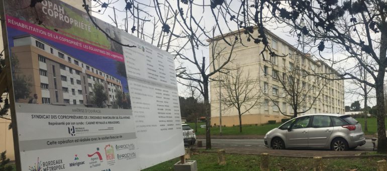Le quartier du Burck, « copro » dégradée à Mérignac, va être réhabilité