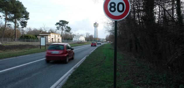 Moins de morts sur les routes de Gironde passées à 80 km/h