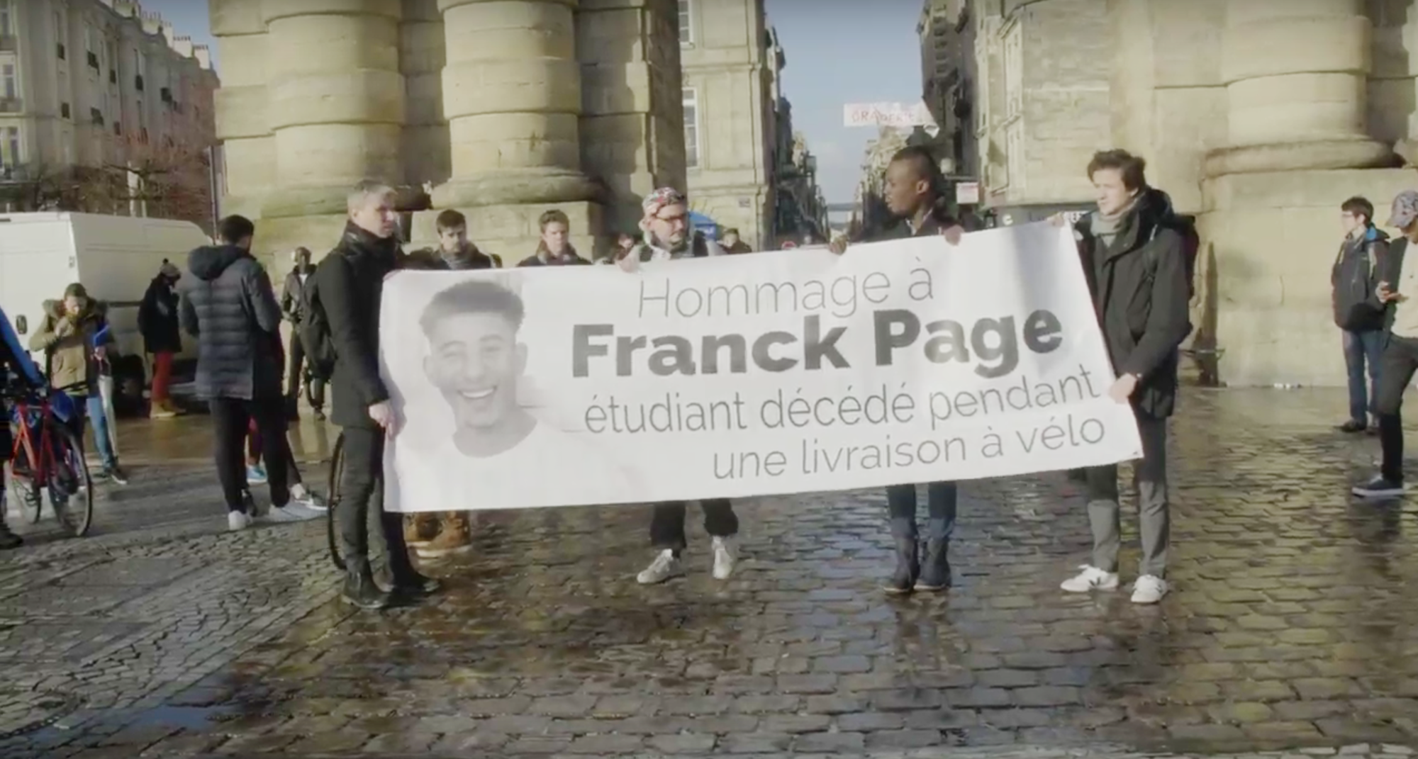 Hommage à Franck Page : « Ce n’est pas normal de mourir dans le cadre d’un job étudiant »