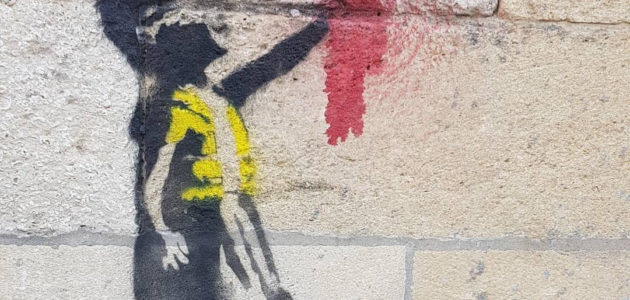 Une œuvre de Banksy à Bordeaux pour soutenir les Gilets jaunes ?