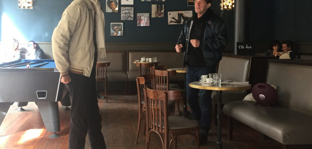 Nous avons croisé Alexis Evans (avec dj Francis) et écouté sa dernière merveille