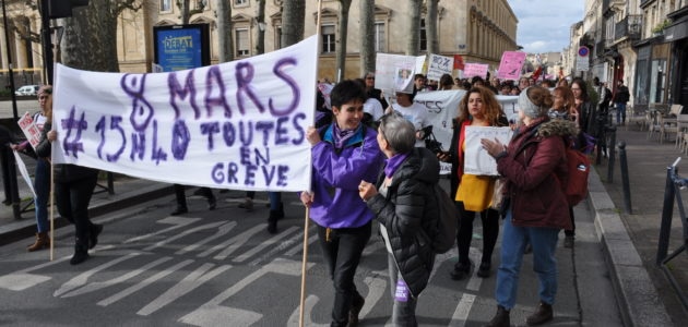 8 mars : Les Bordelaises dans la rue pour faire entendre leurs droits