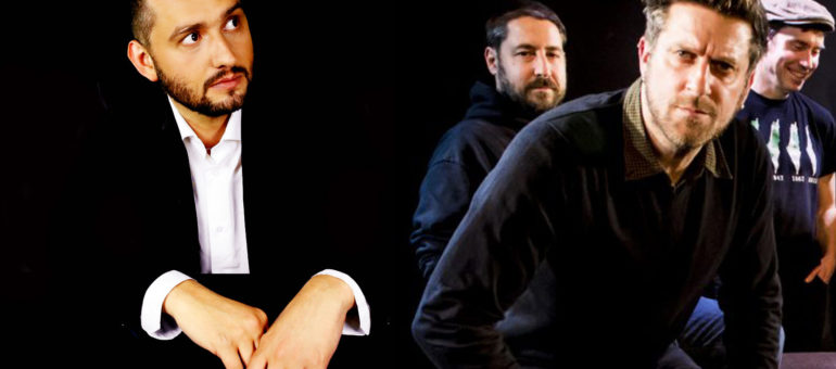 Nous avons croisé Les Hurlements d’Léo et Luis Gárate Blanes avant leur concert pour Bienvenue