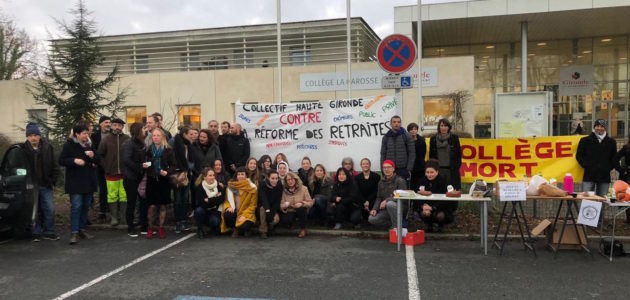 L’opération « collège mort » très suivie en Gironde