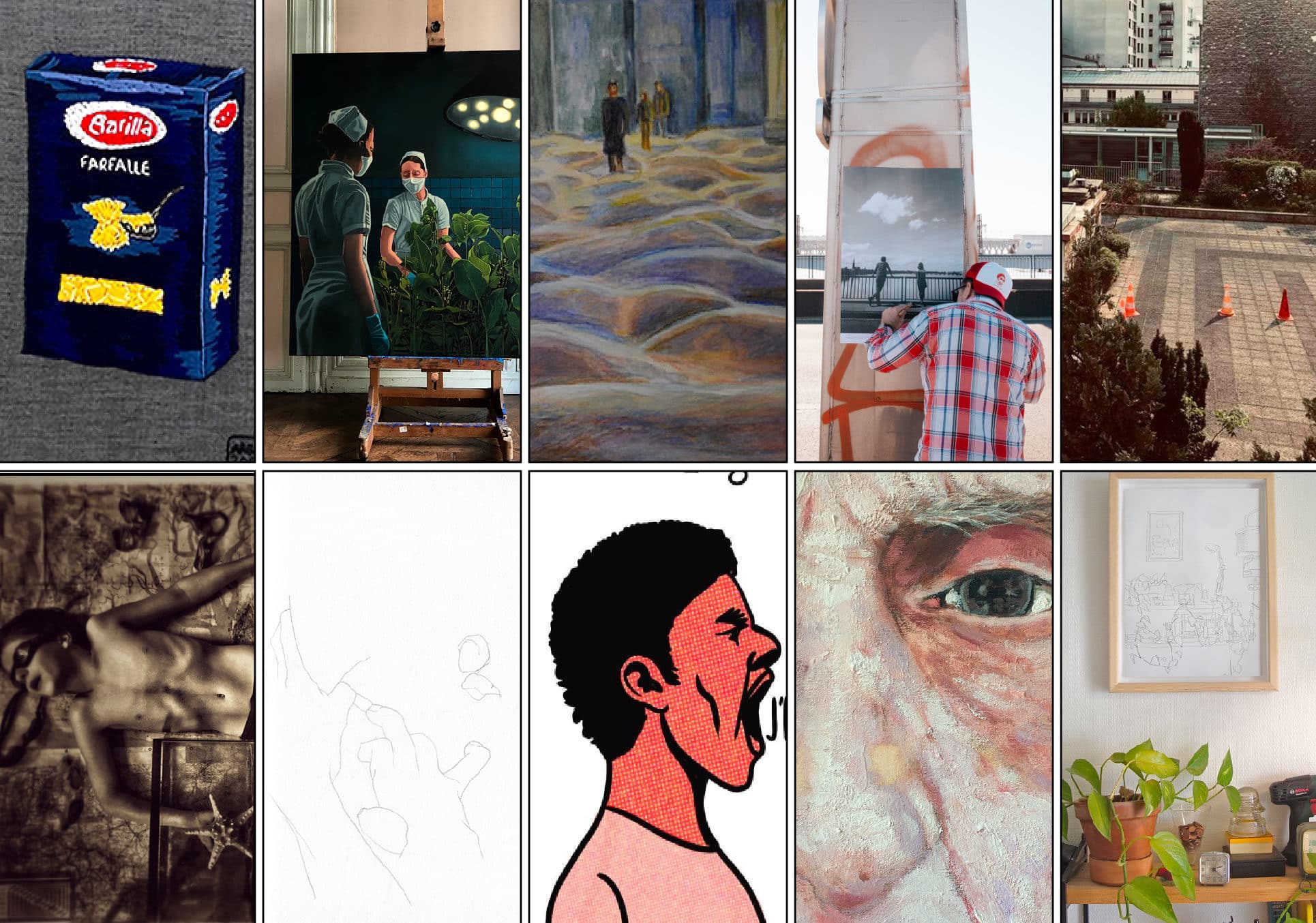 Dix artistes bordelais traversent le confinement