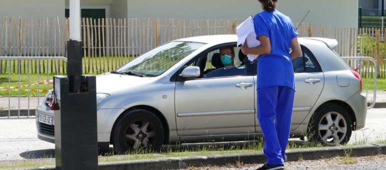Covid-19 : l’hôpital de Bordeaux ouvre trois drives de dépistage au grand public