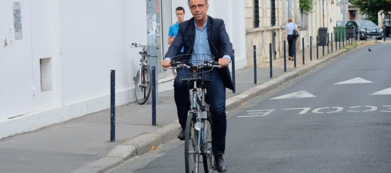 Pierre Hurmic veut d’abord « rééquilibrer la place de la voiture » à Bordeaux