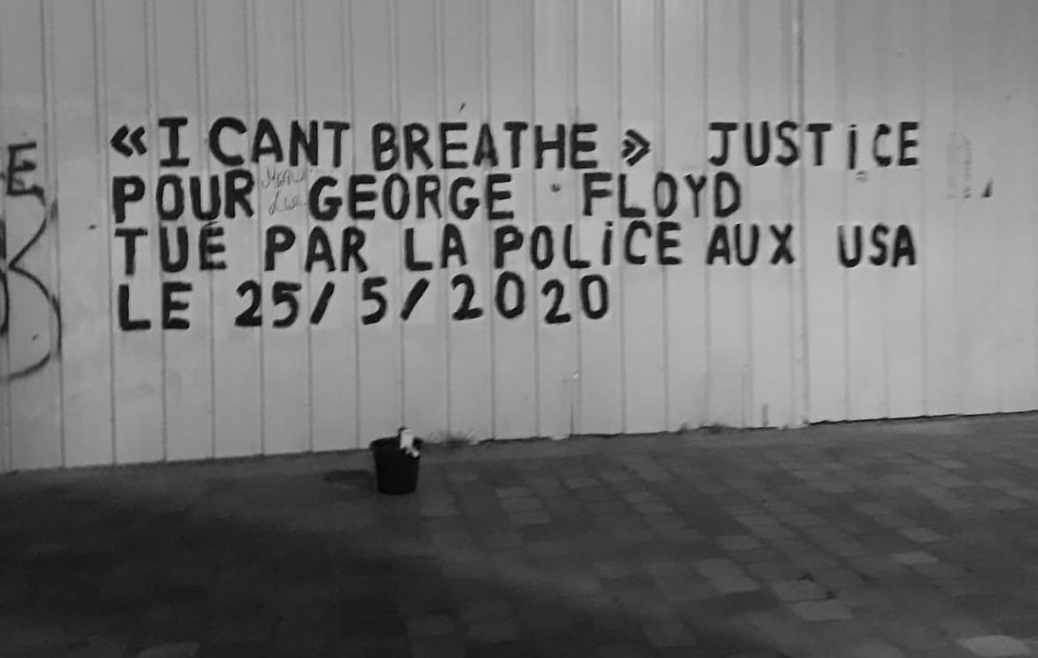 Soutien à George Floyd : des colleuses féministes  arrêtées par la police à Bordeaux