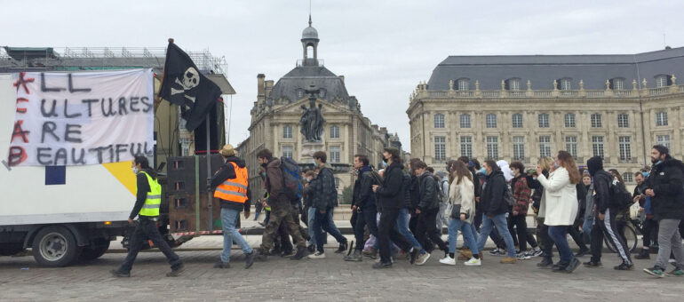 Contre la loi Sécurité globale, 4000 manifestants et teufeurs bordelais