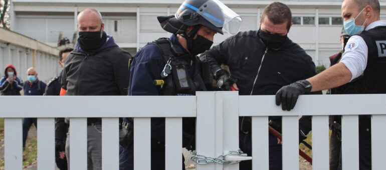 L’ouverture d’un squat à Mérignac empêchée par la police