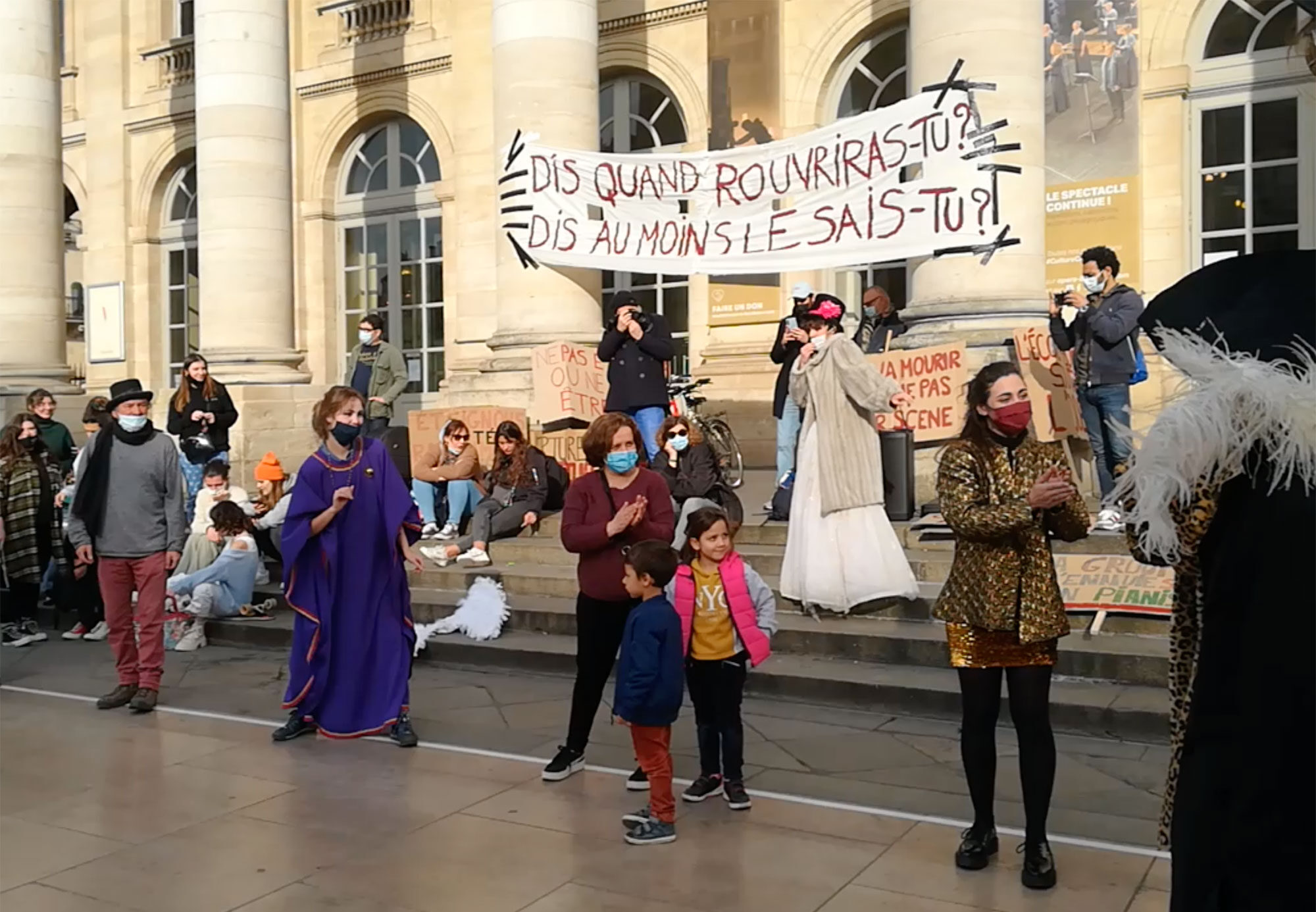 Marathon artistique ce dimanche à Bordeaux, mais pas d’occupation de théâtre en vue