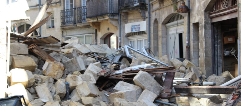 Une expertise révèle « un très fort risque d’écroulement » pour d’autres immeubles à Bordeaux