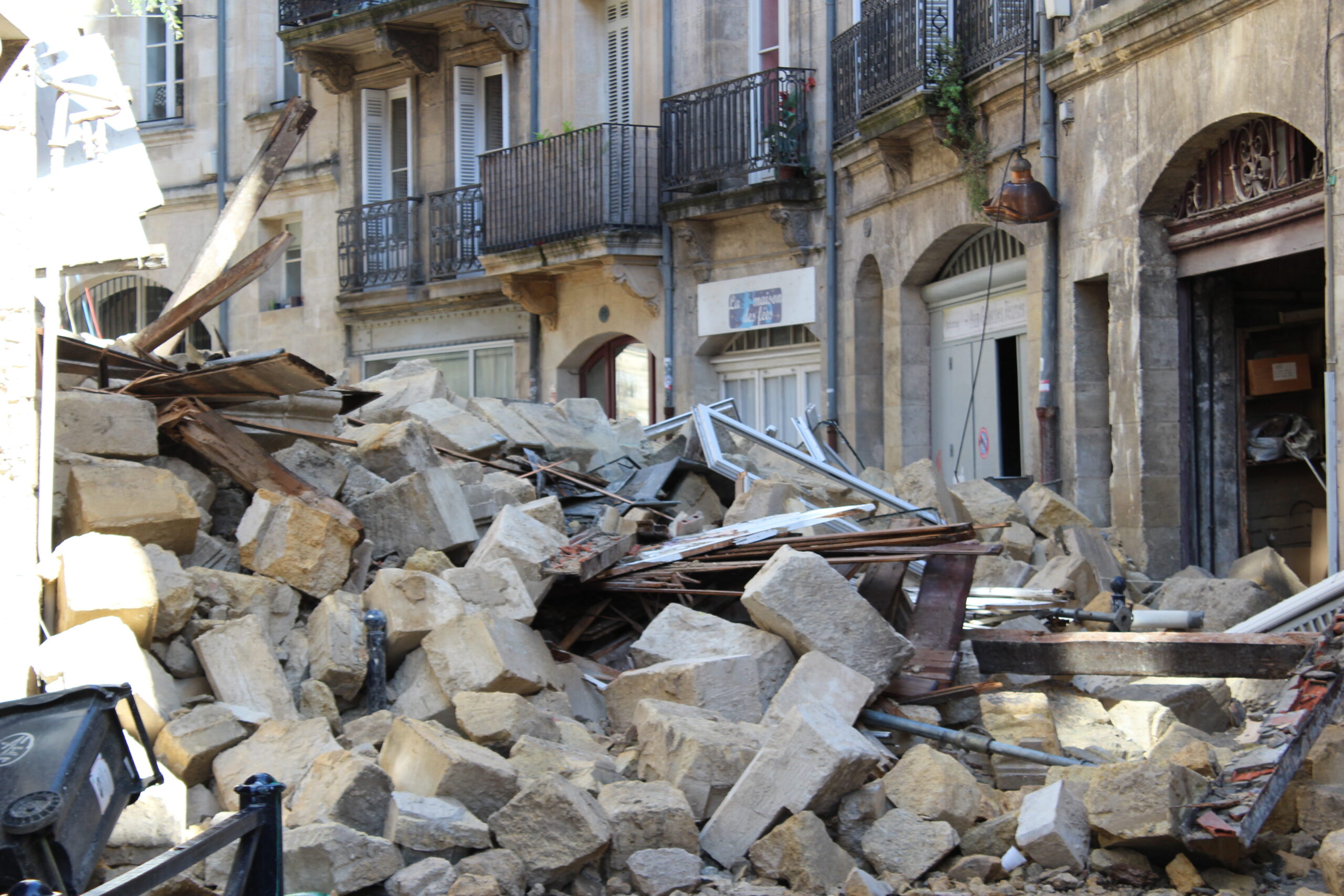 Une expertise révèle « un très fort risque d’écroulement » pour d’autres immeubles à Bordeaux