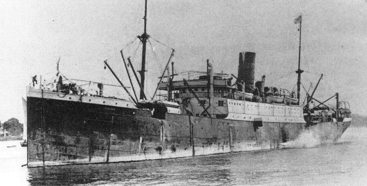 Le Sequana, navire transportant des tirailleurs sénégalais, torpillé sur la route de Bordeaux