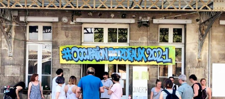 Occupation Bordeaux 2021 doit quitter l’ancien collège Fieffé