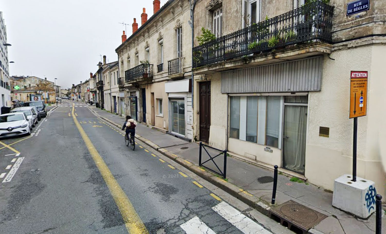 Bordeaux : la rue de Bègles repasse à double-sens, le temps de travaux
