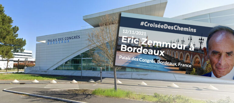 Peut-on interdire le meeting de Zemmour à Bordeaux ?