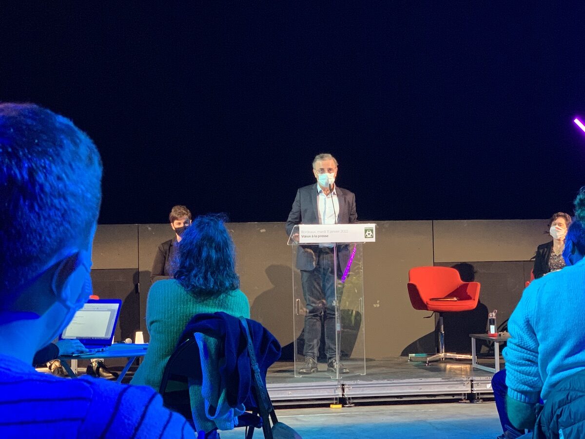 Pierre Hurmic met le cap sur le social et la culture en 2022 à Bordeaux