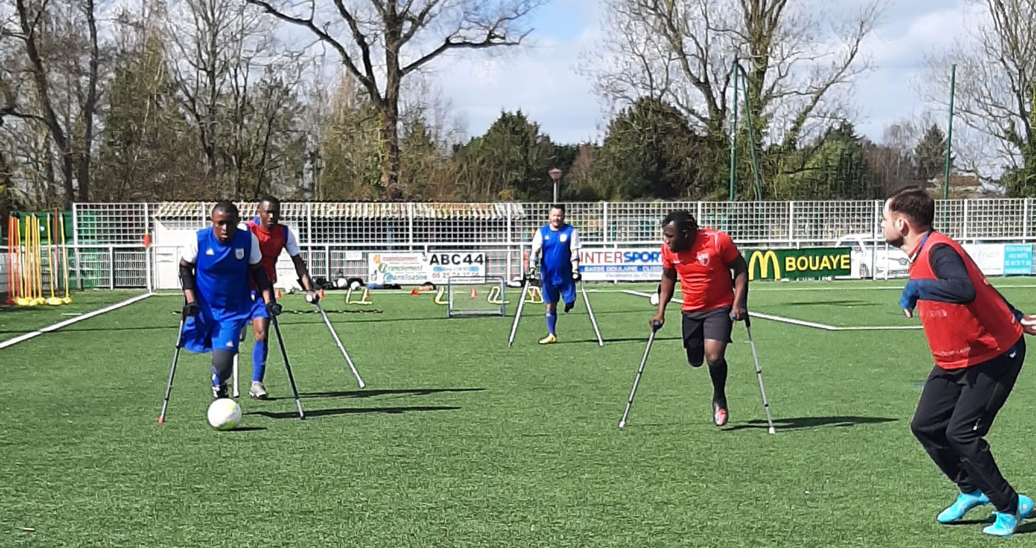 Dramane, réfugié guinéen, aux portes d’une sélection en équipe de France handifoot