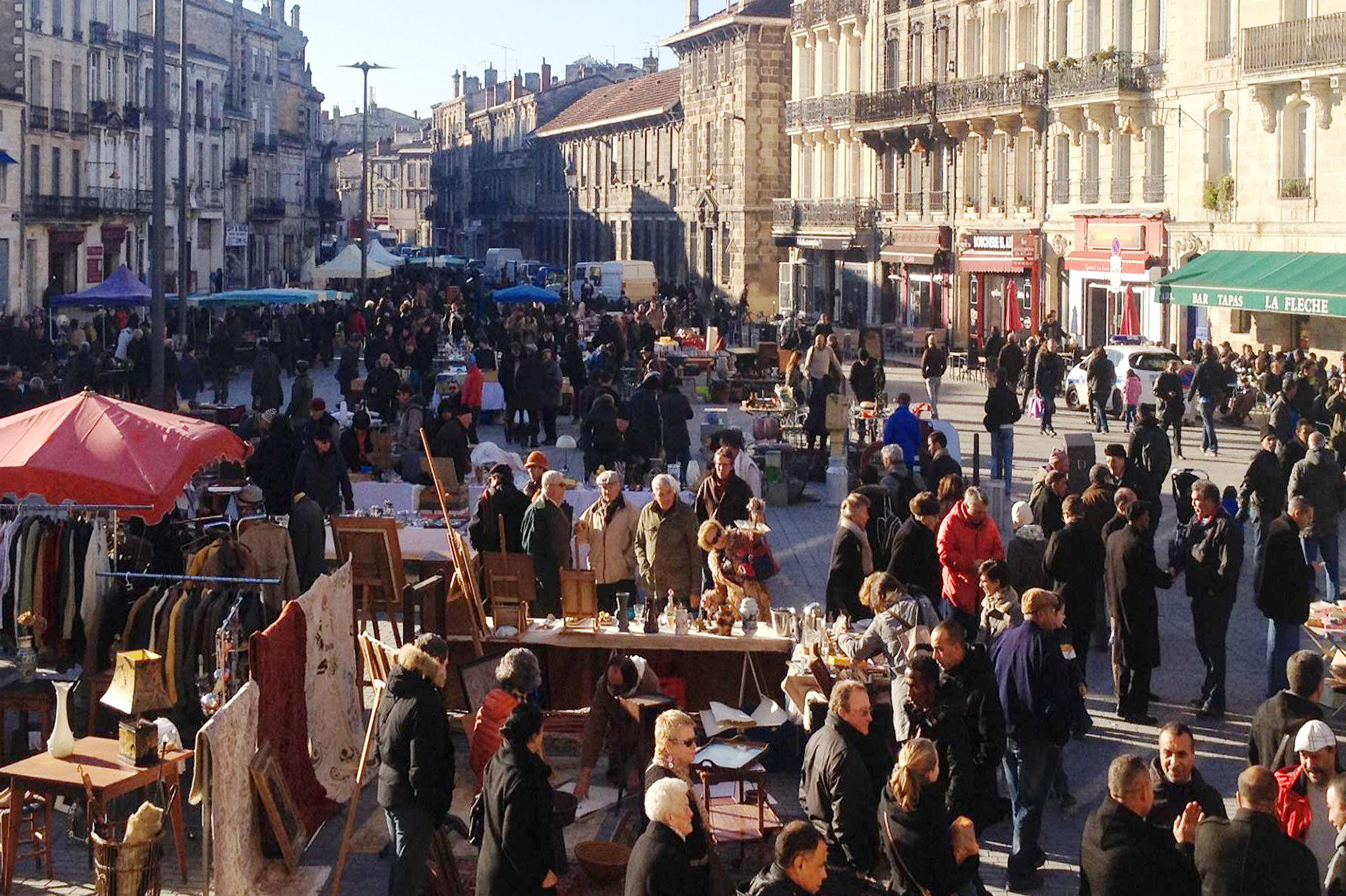 « Personne ne laissera partir » les marchés de la place Saint-Michel